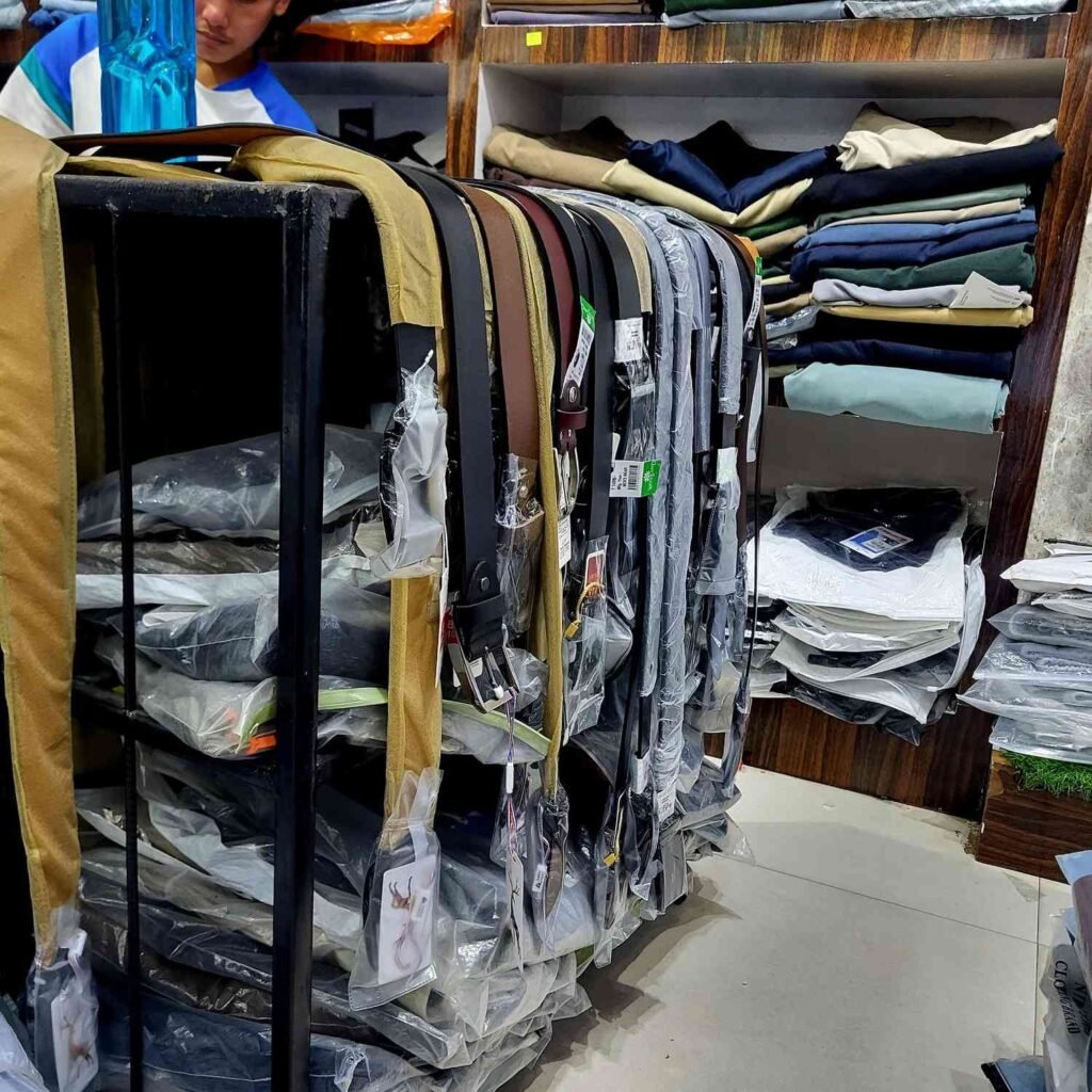 Belt collection wall at season hub fancy