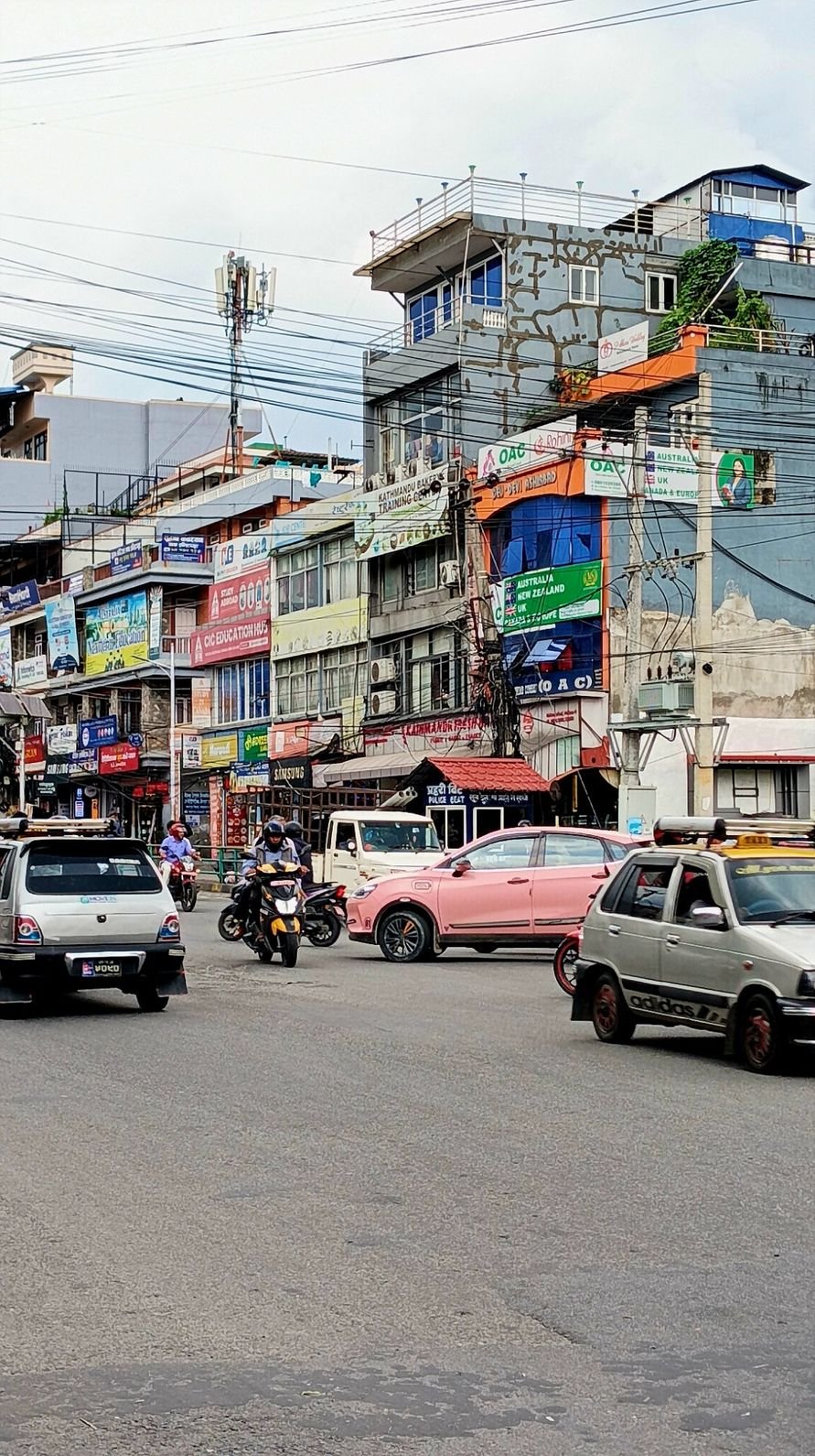 Mahendra pul heart of pokhara form old bazar to new road