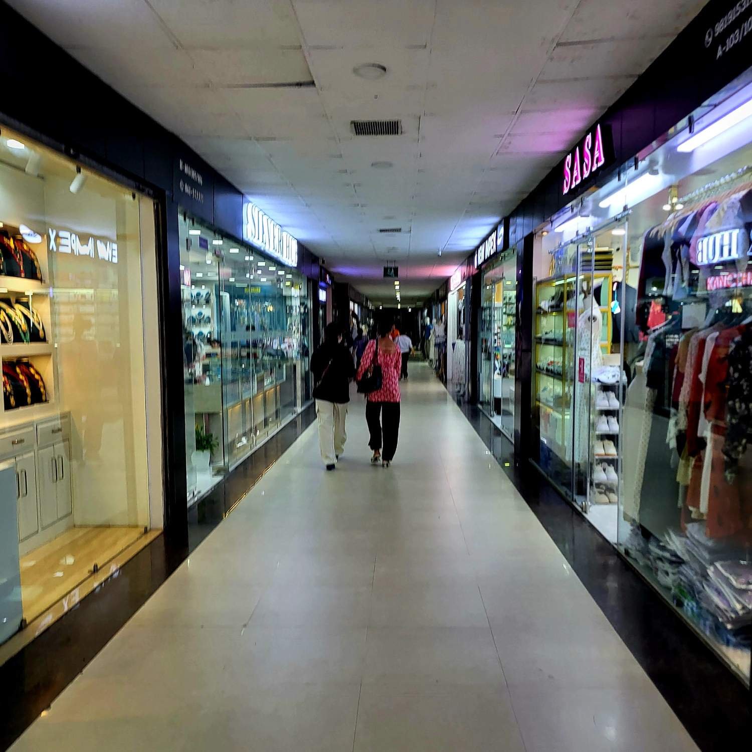 Pokhara Trade Mall Bright Shopping Aisles