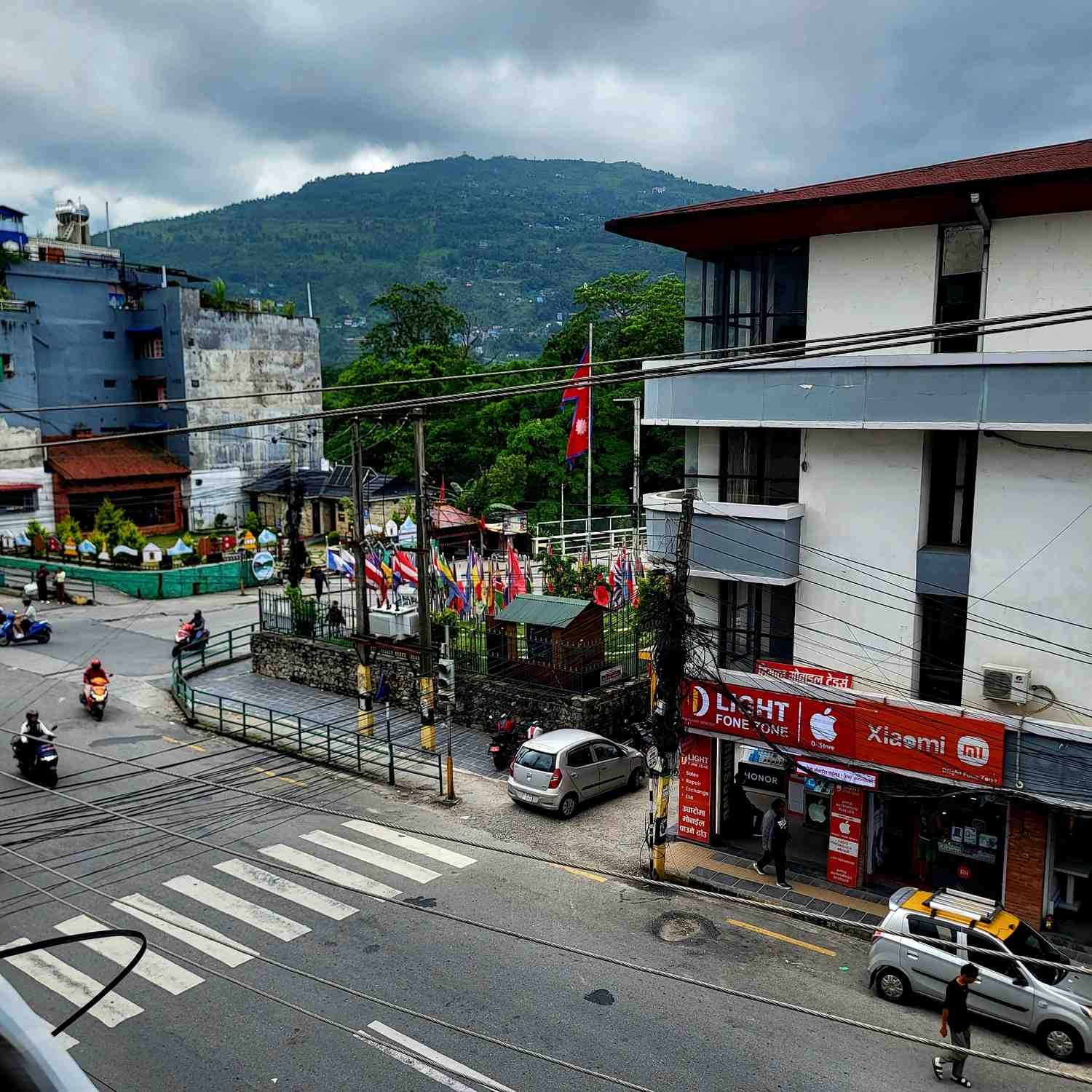 Jhanda Park view near Mahendrapul Chowk