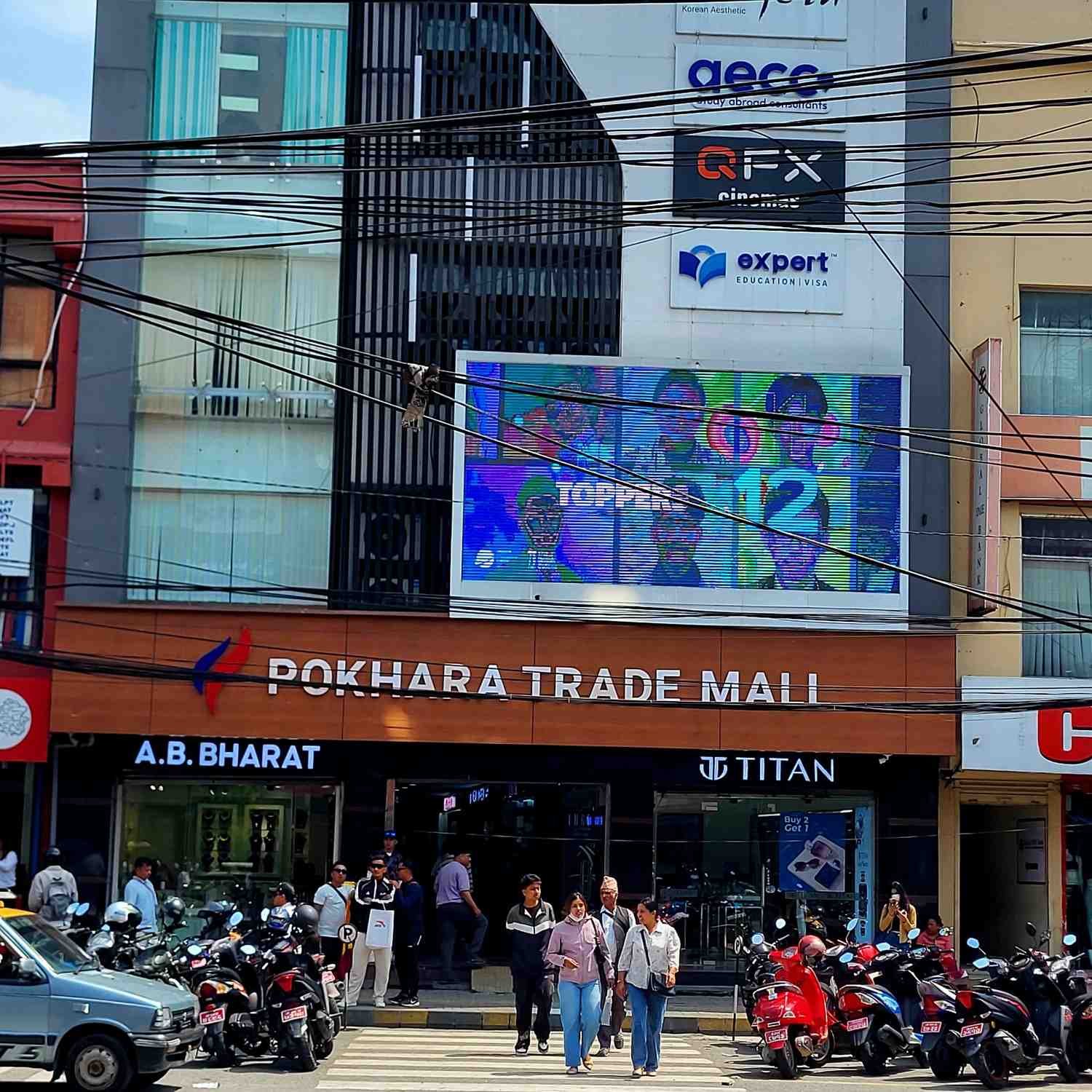 Pokhara Trade Mall Digital LED Display Screen